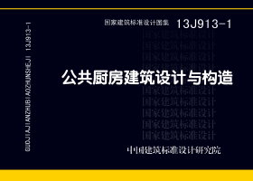图片仅供参考 13J913-1封面图