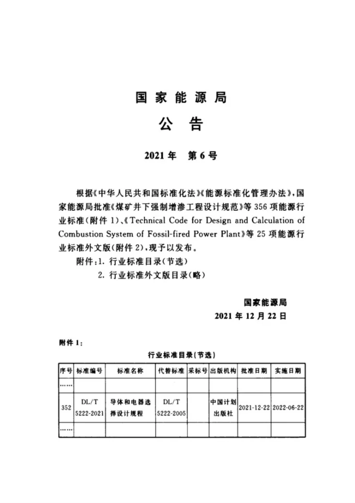 DL/T 5222-2021 导体和电器选择设计规程第3页预览图