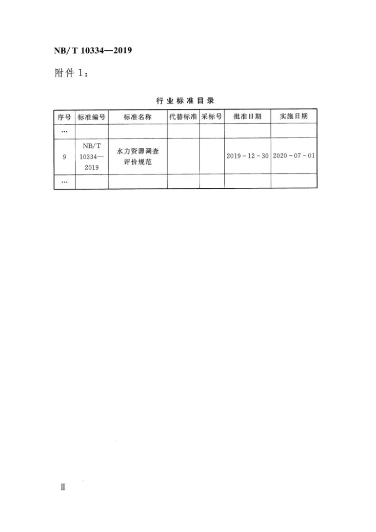 NB/T 10334-2019 水力资源调查评价规范第3页预览图