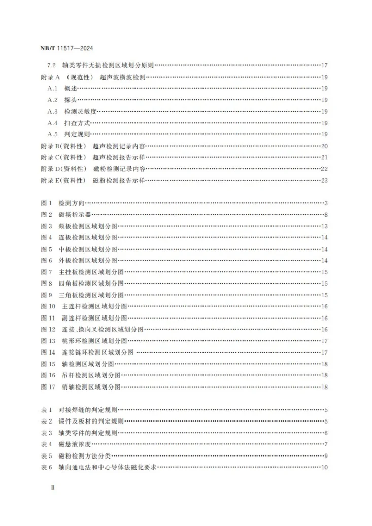 NB/T 11517-2024 矿用提升容器重要承载件无损检测方法与判定规则第3页预览图