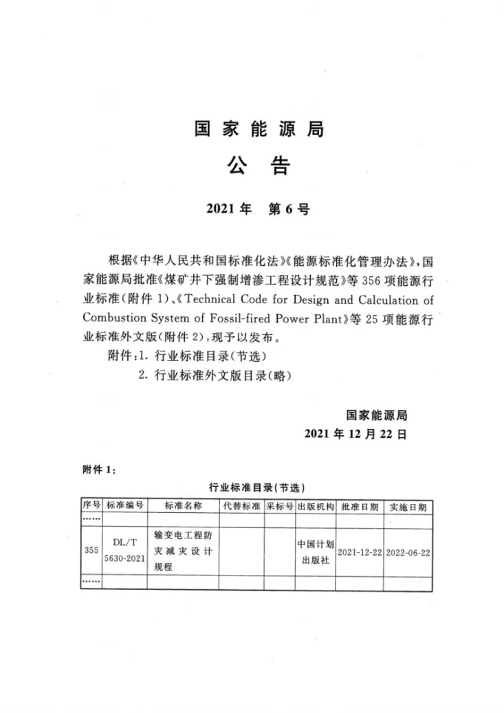 DL/T 5630-2021 输变电工程防灾减灾设计规程第3页预览图