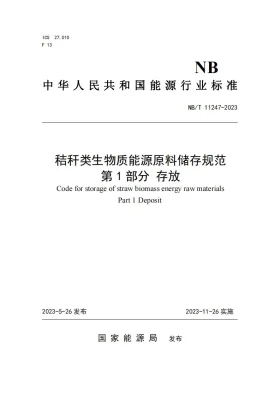 NB/T 11247-2023预览图