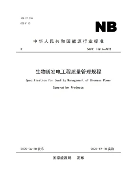 NB/T 11811-2025预览图