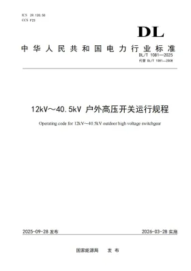 DL/T 1081-2025预览图