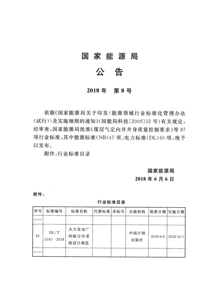 DL/T 5545-2018 火力发电厂间接空冷系统设计规范第3页预览图