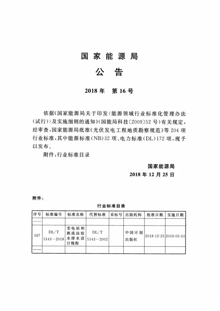DL/T 5143-2018 变电站和换流站给水排水设计规程第3页预览图