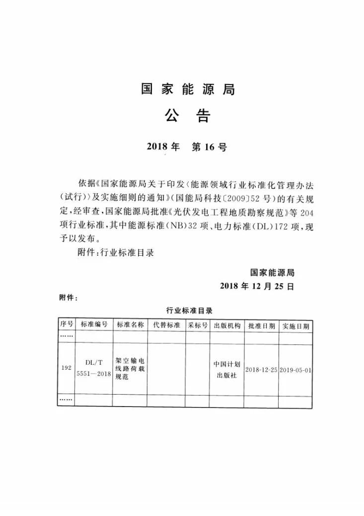DL/T 5551-2018 架空输电线路荷载规范第3页预览图