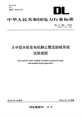 DL/T 489-2018预览图
