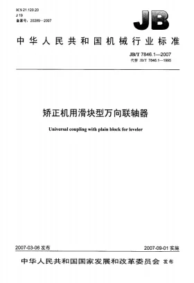 JB/T 7846.1-2007预览图