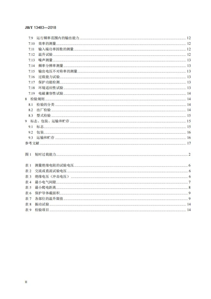 JB/T 13483-2018 施工升降机用变频器第3页预览图