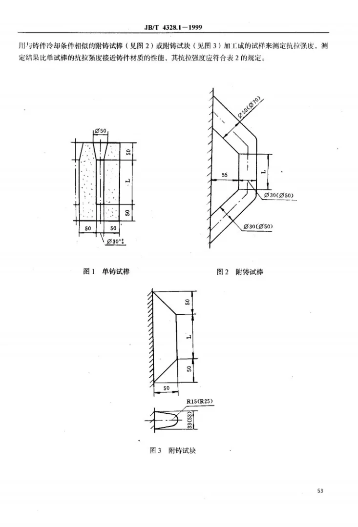 JB/T 4328.1-1999 电工专用设备 灰铸铁件通用技术条件第3页预览图