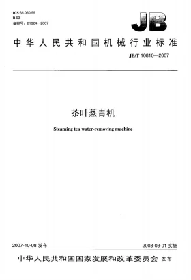 JB/T 10810-2007预览图