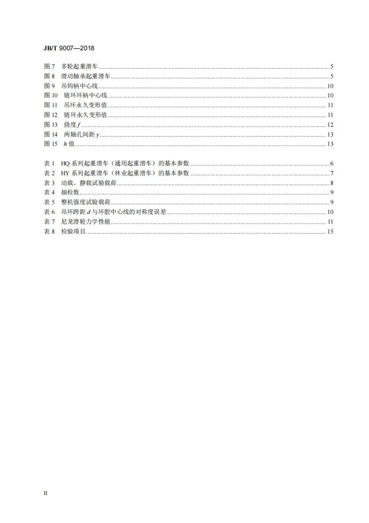JB/T 9007-2018 起重滑车第3页预览图
