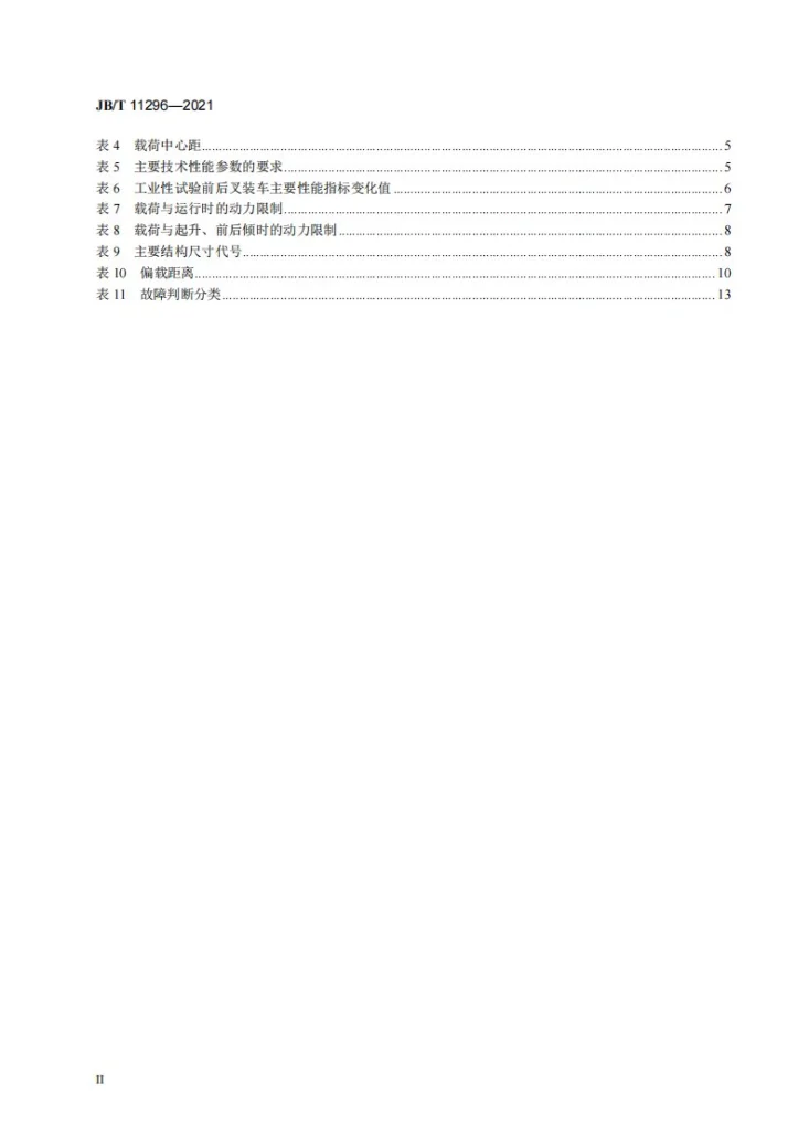 JB/T 11296-2021 天然石开采叉装车第3页预览图