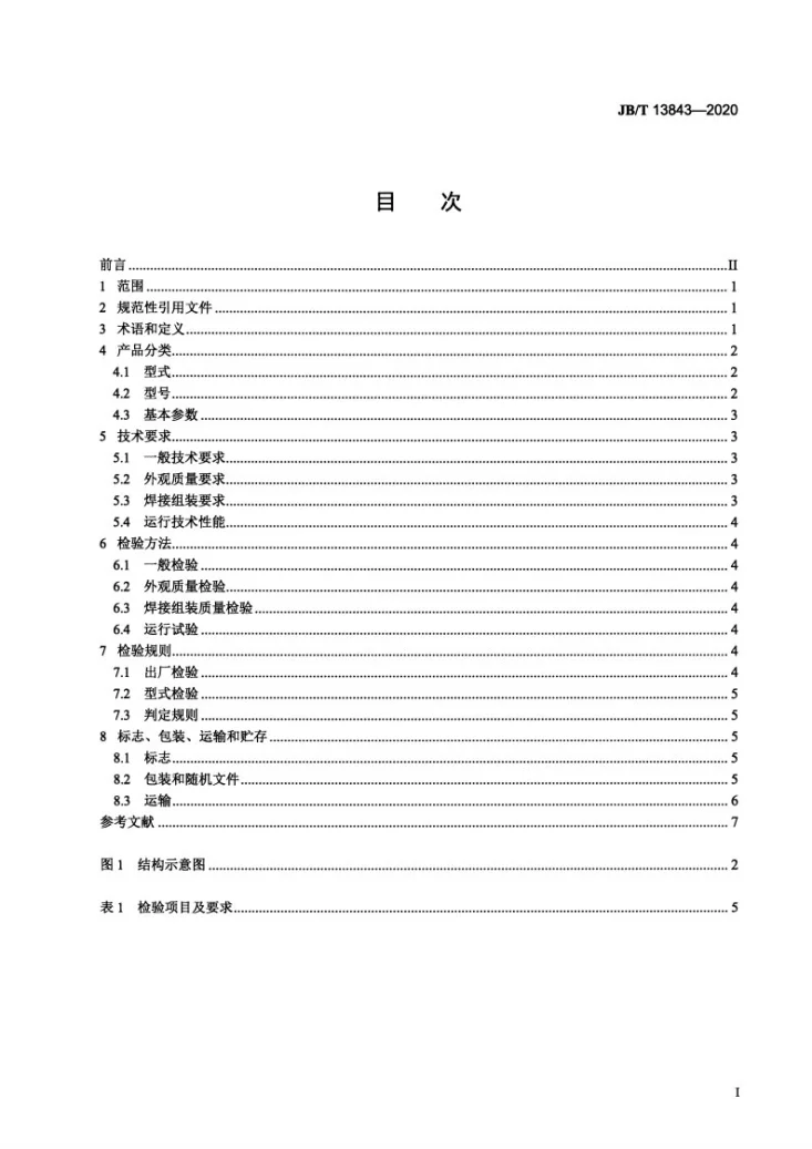 JB/T 13843-2020 污泥干化用流化床干燥机第2页预览图