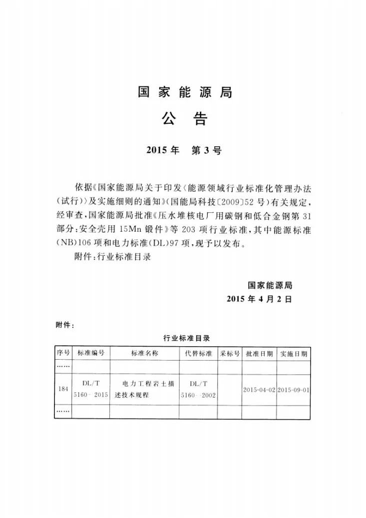 DL/T 5160-2015 电力工程岩土描述技术规程第3页预览图