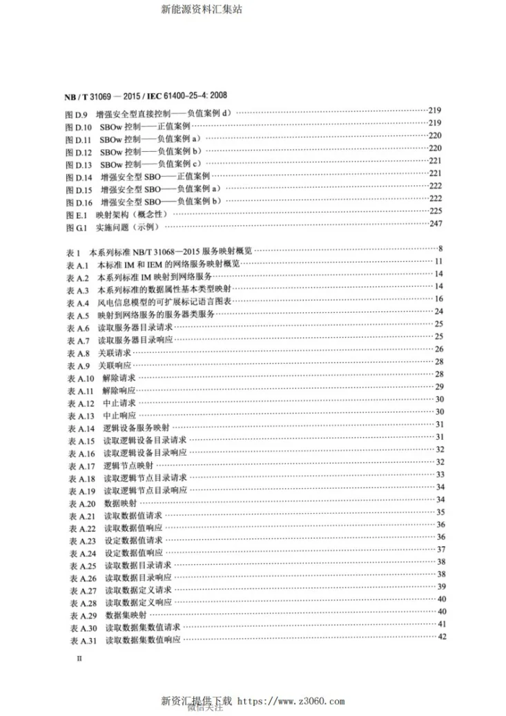 NB/T 31069-2015 风力发电场监控系统通信-映射到通信规约第3页预览图