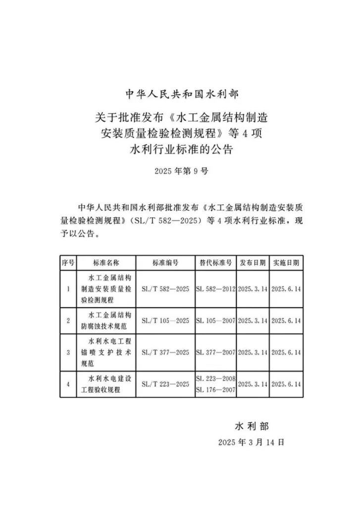 SL/T 377-2025 水利水电工程锚喷支护技术规范第2页预览图