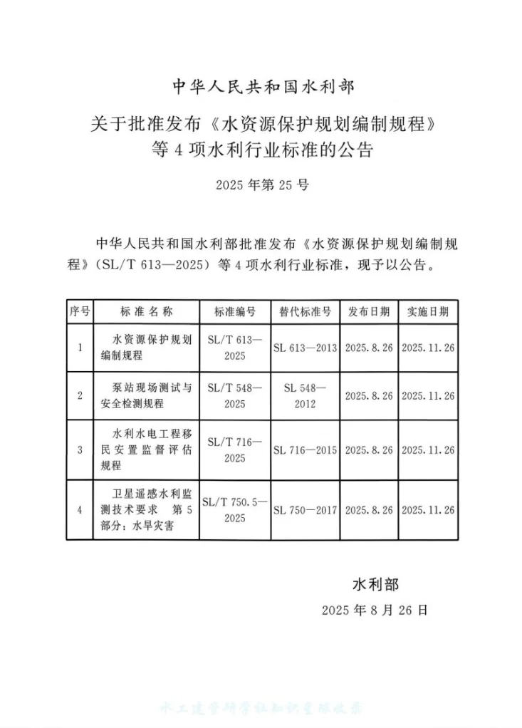 SL/T 548-2025 泵站现场测试与安全检测规程第2页预览图