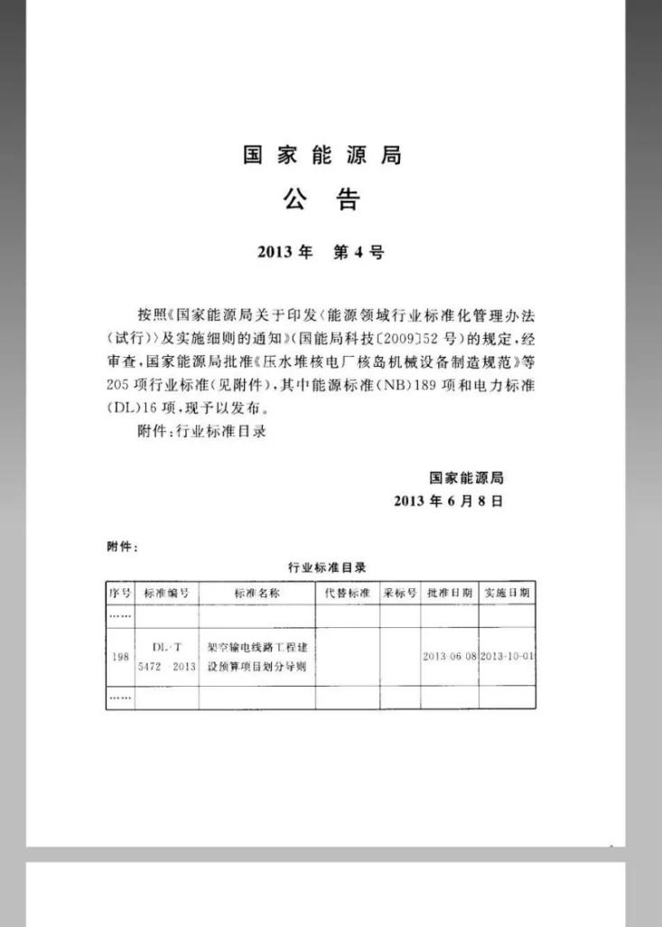 DL/T 5472-2013 架空输电线路工程建设预算项目划分导则第3页预览图