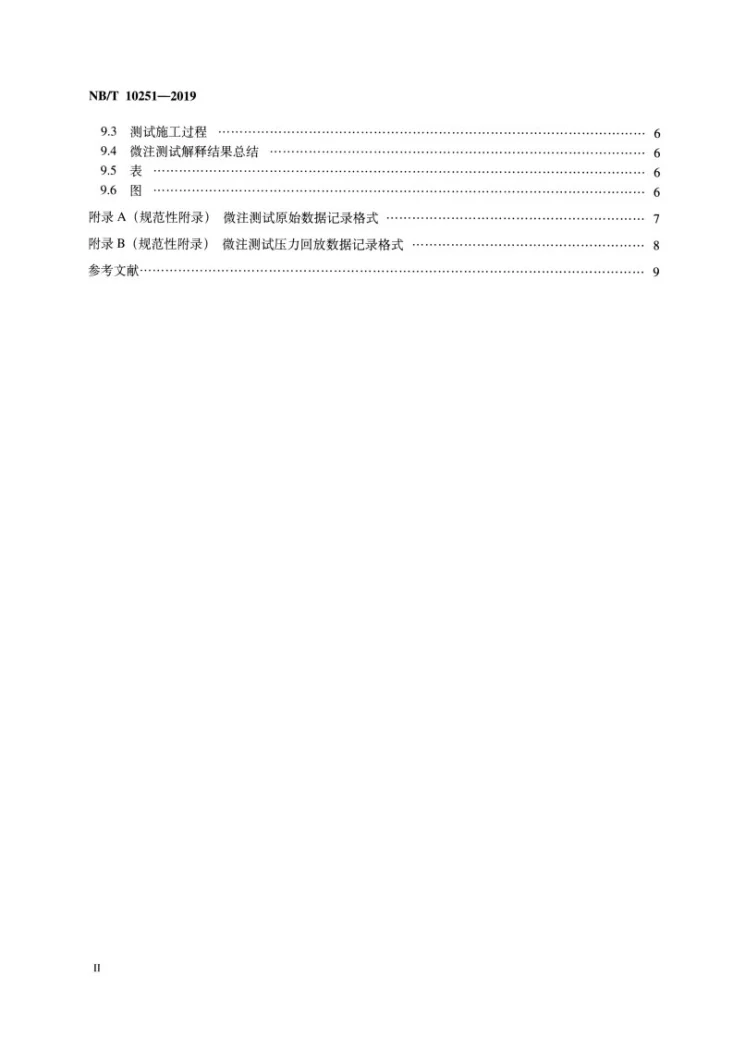 NB/T 10251-2019 页岩气井微注测试技术规范第3页预览图