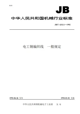 JB/T 6313-1992预览图