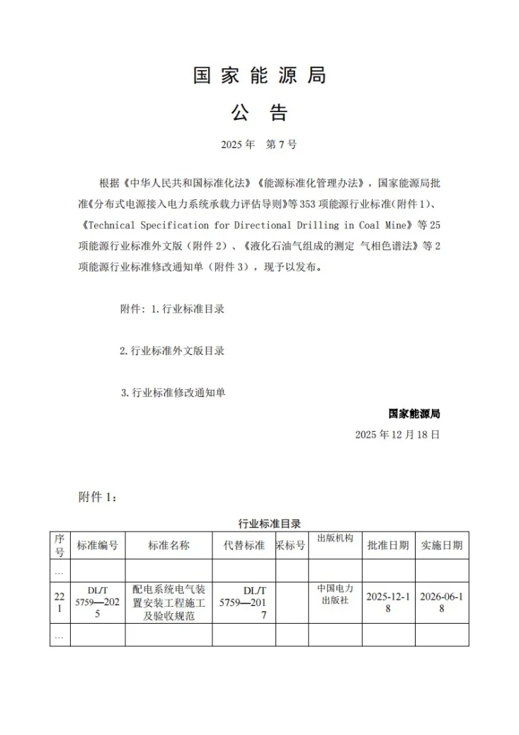 DL/T 5759-2025 配电系统电气装置安装工程施工及验收规范第3页预览图