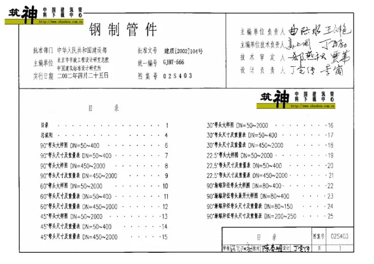 02S403 钢制管件第1页预览图