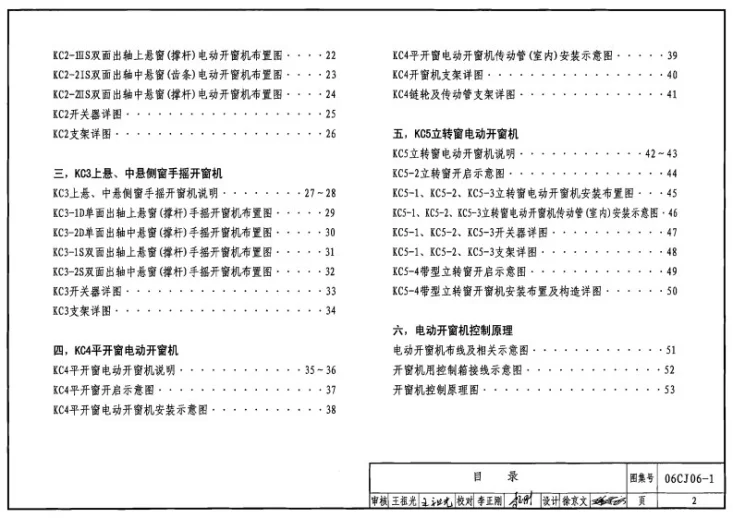 06CJ06-1 开窗机（一）（参考图集）第2页预览图