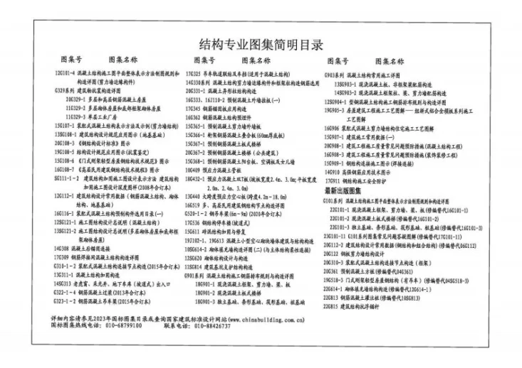 23G523-1 型钢混凝土组合结构构造第2页预览图