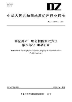 DZ/T 0517.5-2025预览图