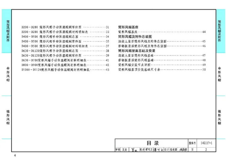 K117-1~3 金属风帽及附件（2014年合订本）第3页预览图